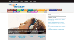 Desktop Screenshot of medimise.com