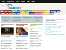 Tablet Screenshot of medimise.com